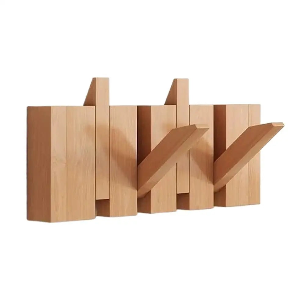 Porte-manteau mural bois clés piano - pratique et élégant pour une organisation parfaite
