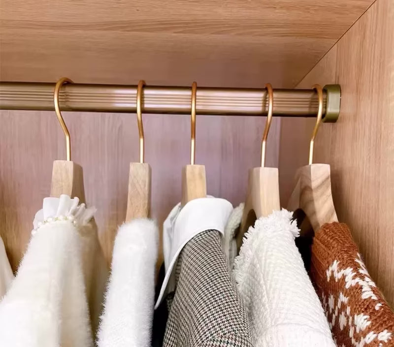 Cintres en bois pour costume – Lot de 2