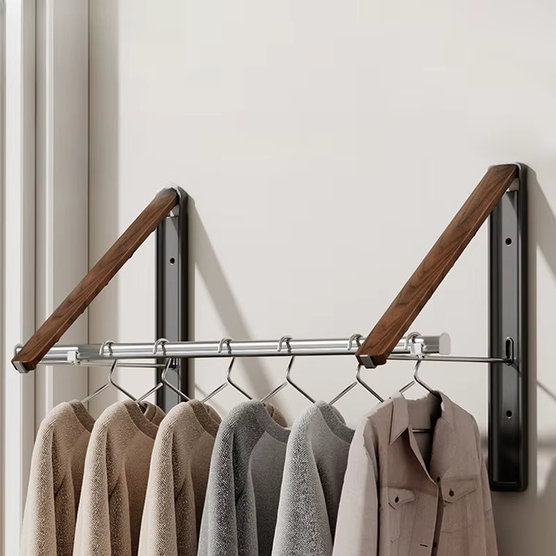 Etendoir rétractable mural – Séchage gain de place et robuste