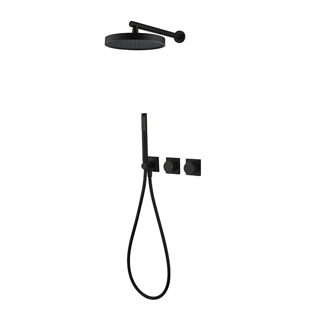 Colonne de douche pluie XXL avec fonction bidet