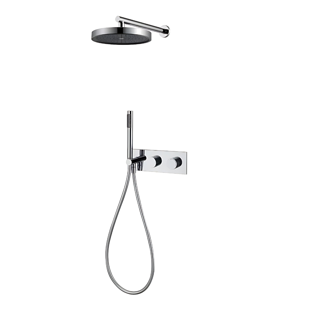 Colonne de douche pluie XXL avec fonction bidet