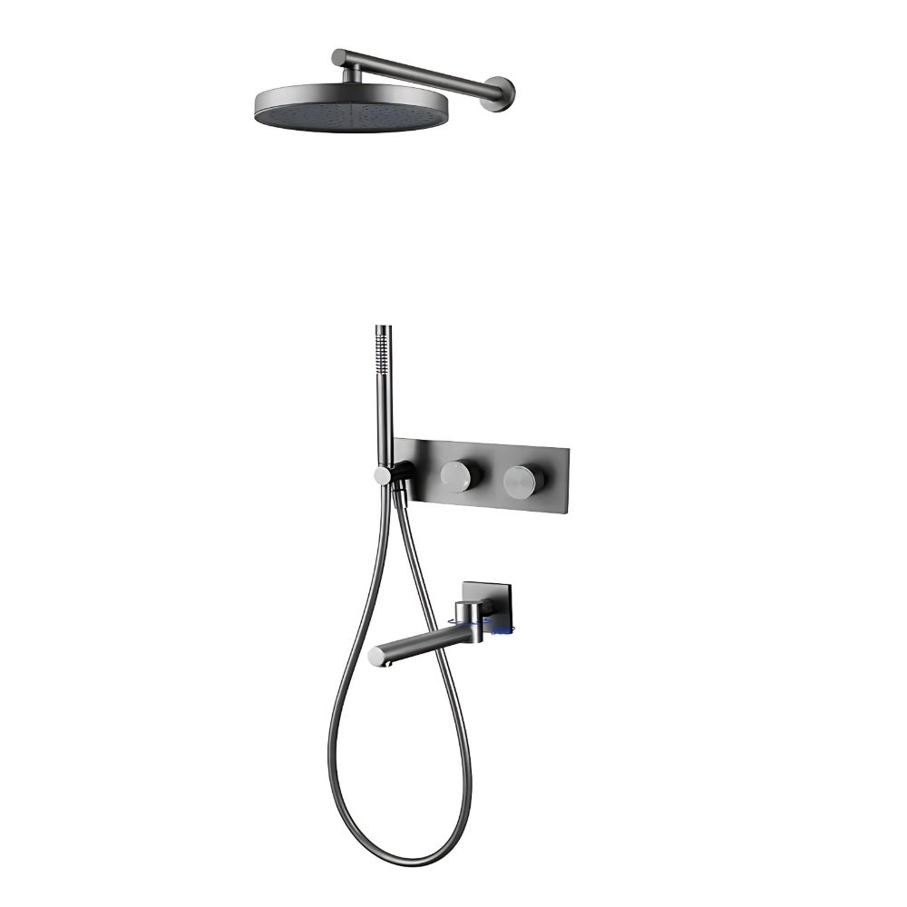 Colonne de douche pluie XXL avec fonction bidet