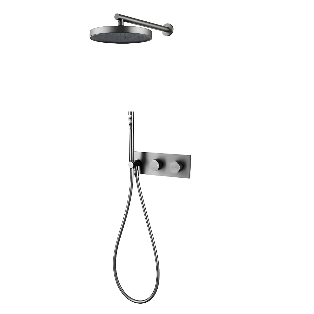 Colonne de douche pluie XXL avec fonction bidet