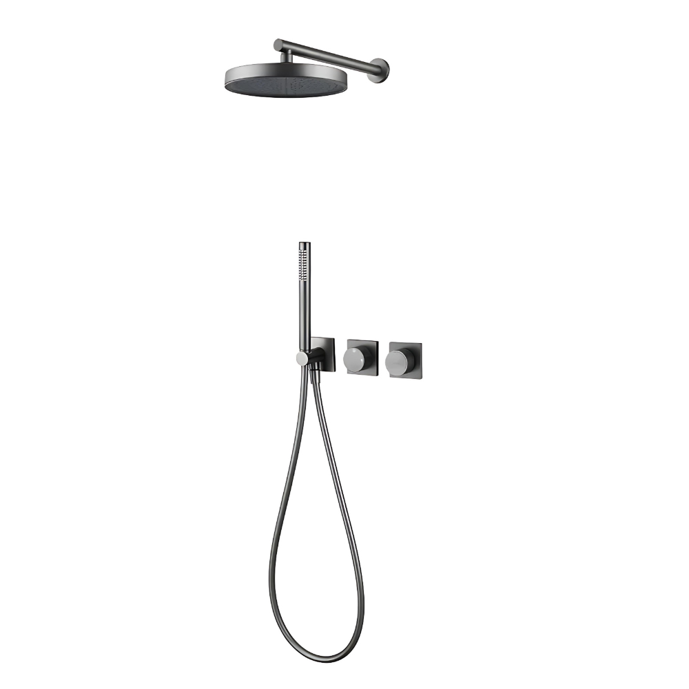Colonne de douche pluie XXL avec fonction bidet