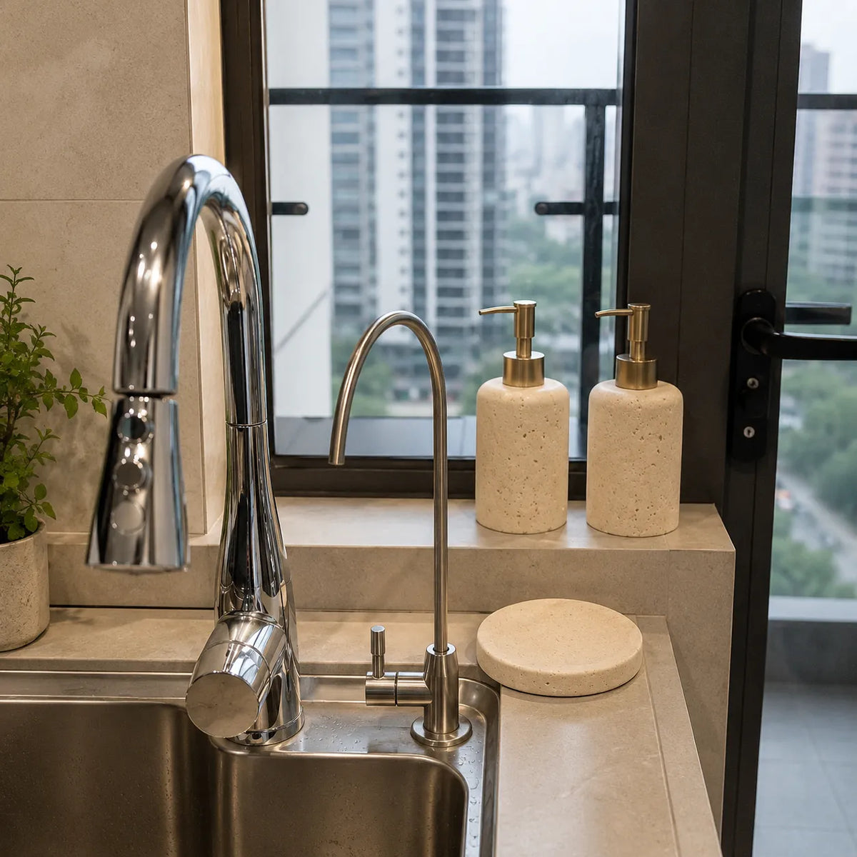 ROVELIA - Travertine, Natural Stone Bathroom Range