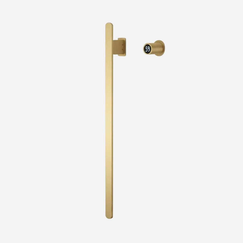 Aéraly CARBO I — Sèche-Serviette Design 1 Barre 80W WiFi | Fibre Carbone | 6 Finitions - Aeraly