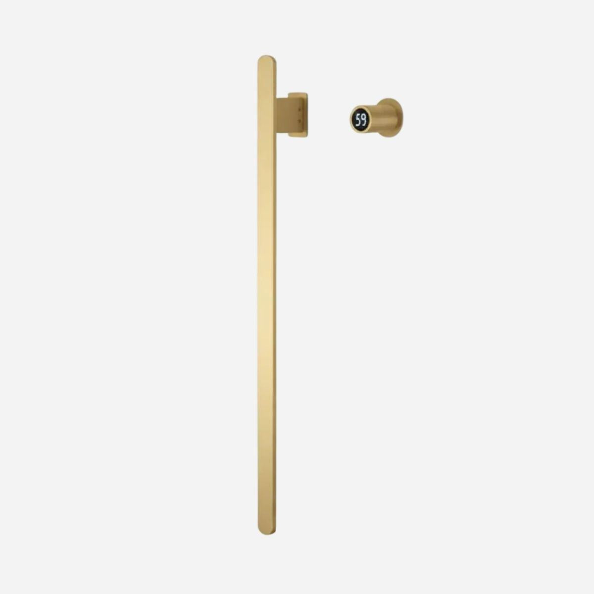 Aéraly CARBO I — Sèche-Serviette Design 1 Barre 80W WiFi | Fibre Carbone | 6 Finitions - Aeraly