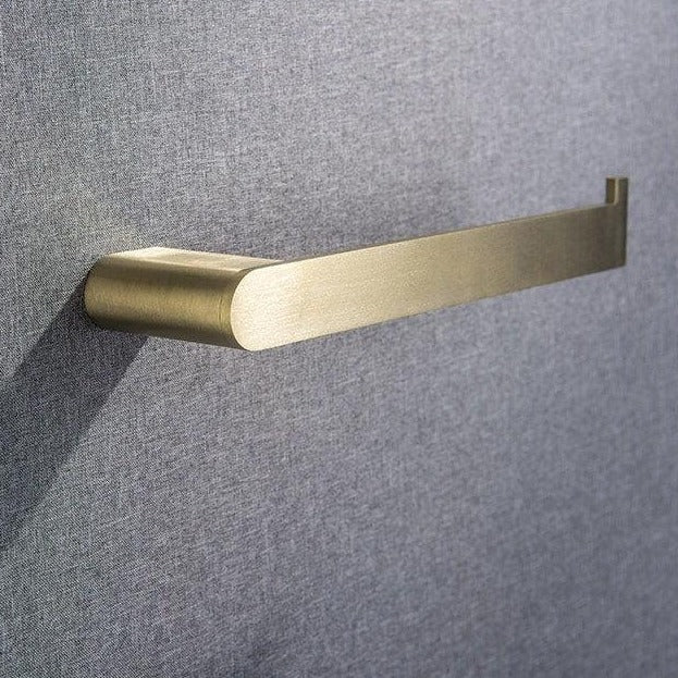 Ensemble d'accessoires de salle de bain or brossé