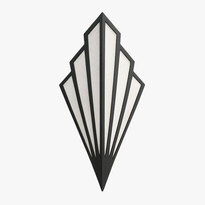 Applique murale design triangulaire LED métal coloré TRIGONO