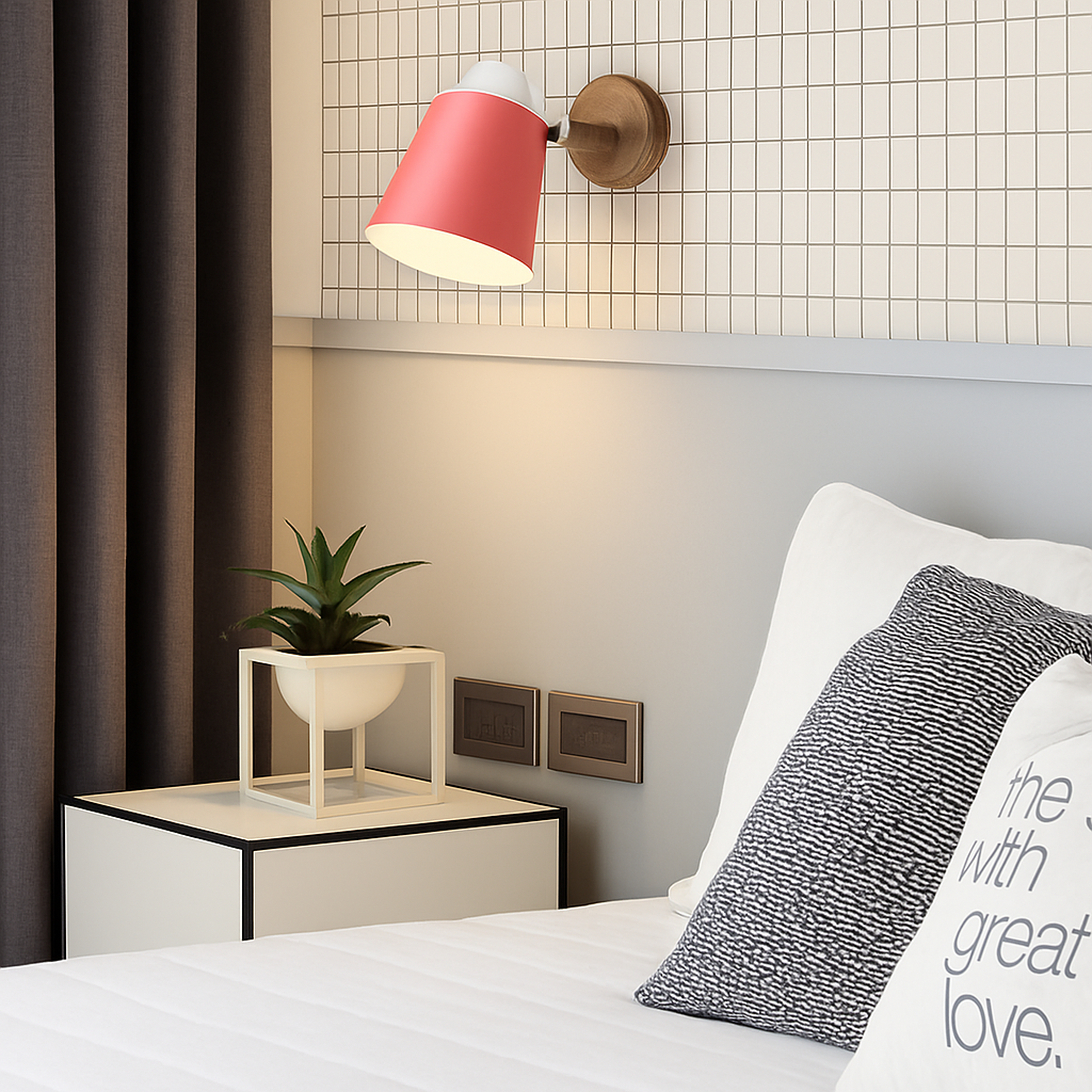 Applique murale LED abat-jour orientable GIREVOLE