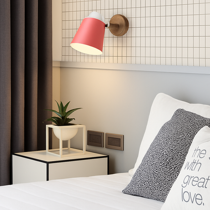Applique murale LED abat-jour orientable GIREVOLE