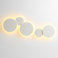 Applique murale LED ronde inspiration lunaire SELENE