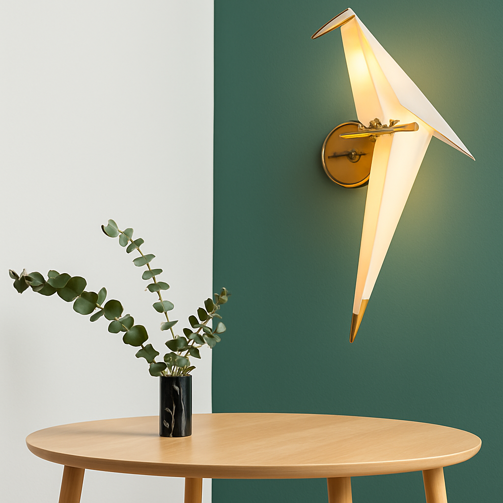 Applique murale moderne design oiseau PIUMA