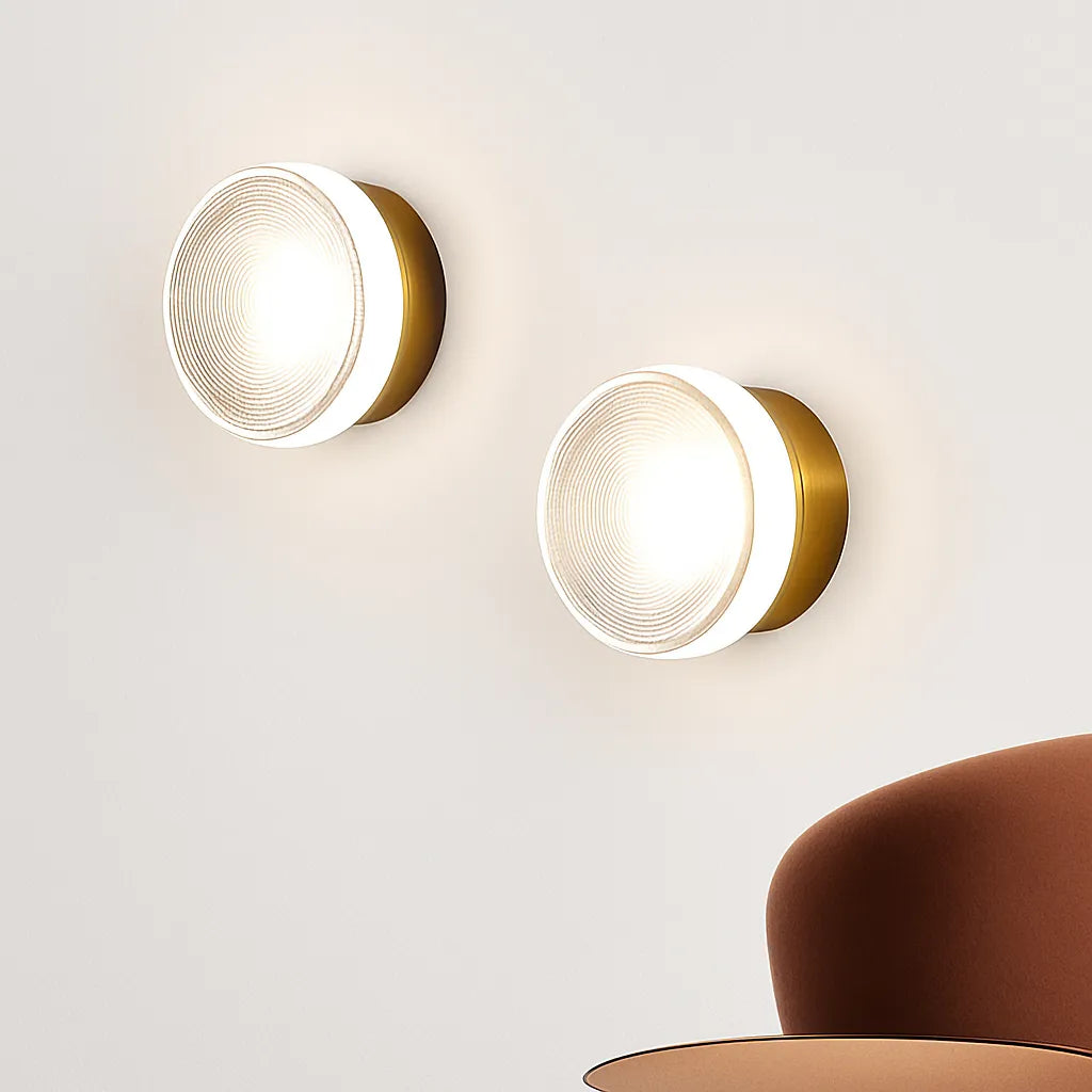 CERCHIO – Applique Murale Ronde en Verre
