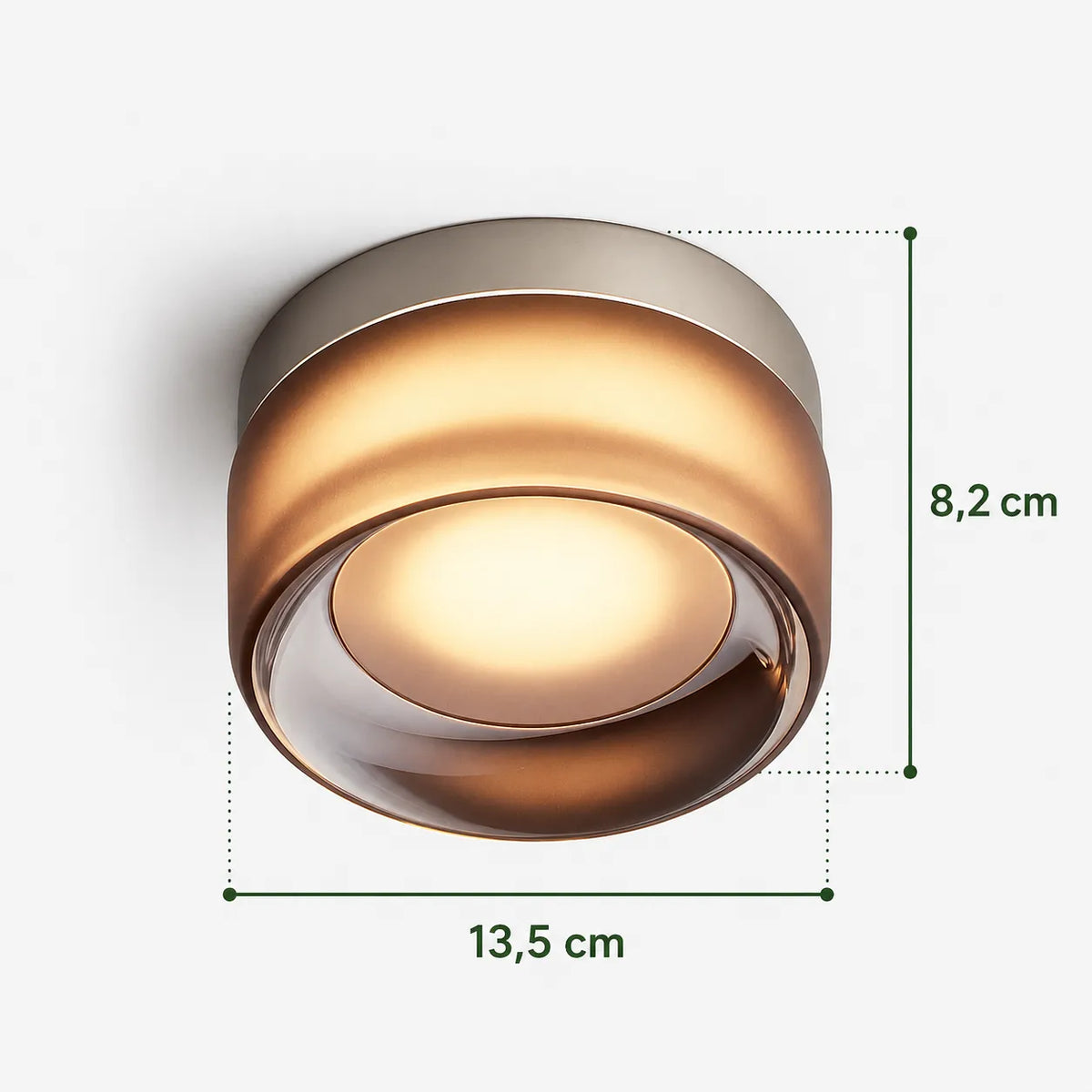 CERCHIO – Applique Murale Ronde en Verre