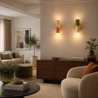 FLONE - Applique Murale Colorée, Volumes Cylindriques, Chambre
