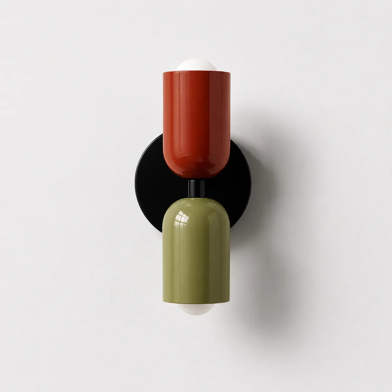 FLONE - Applique Murale Colorée, Volumes Cylindriques, Chambre