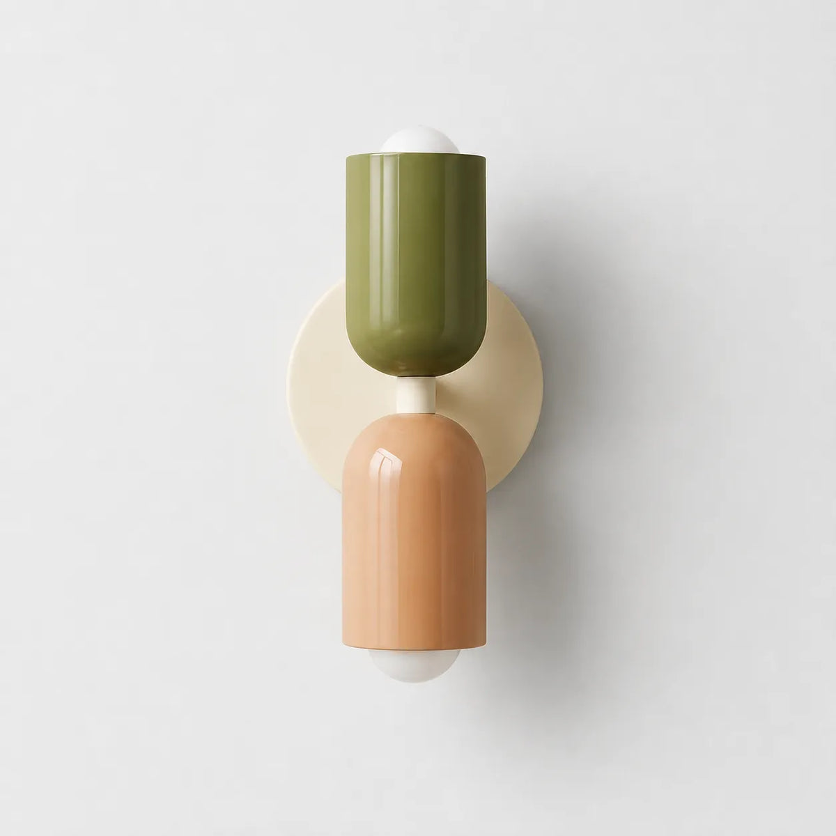 FLONE - Applique Murale Colorée, Volumes Cylindriques, Chambre