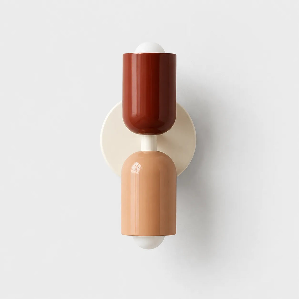 FLONE - Applique Murale Colorée, Volumes Cylindriques, Chambre