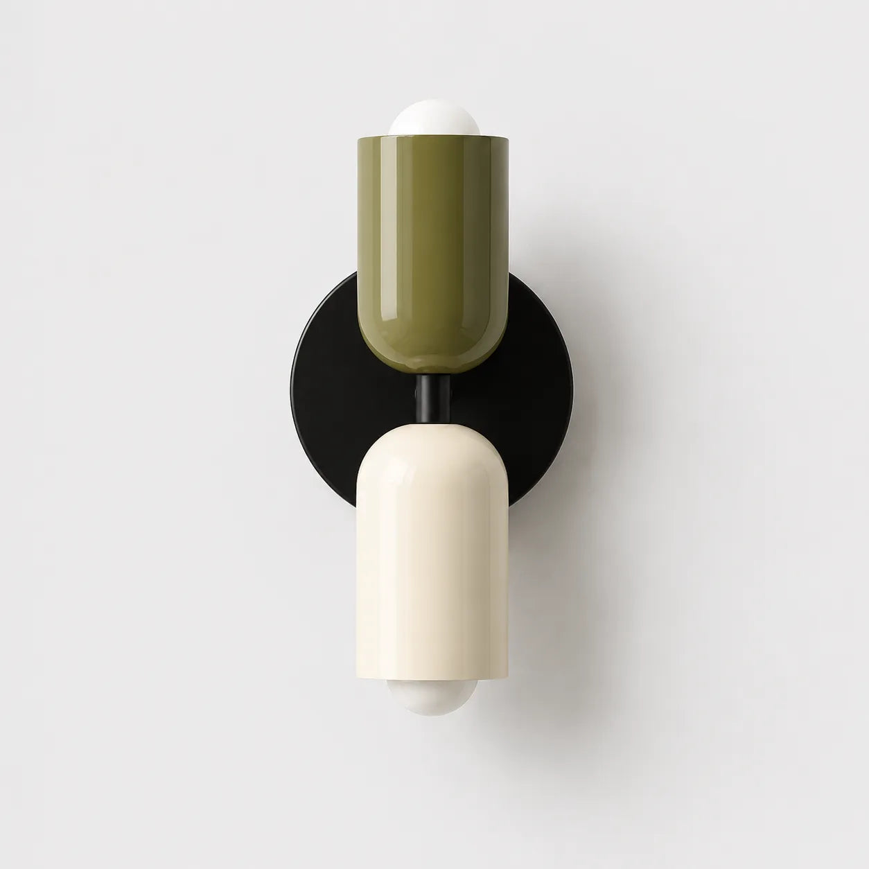 FLONE - Applique Murale Colorée, Volumes Cylindriques, Chambre