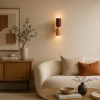 FLONE - Applique Murale Colorée, Volumes Cylindriques, Chambre