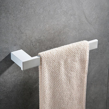 Anneau Porte-Serviette Noir Mat