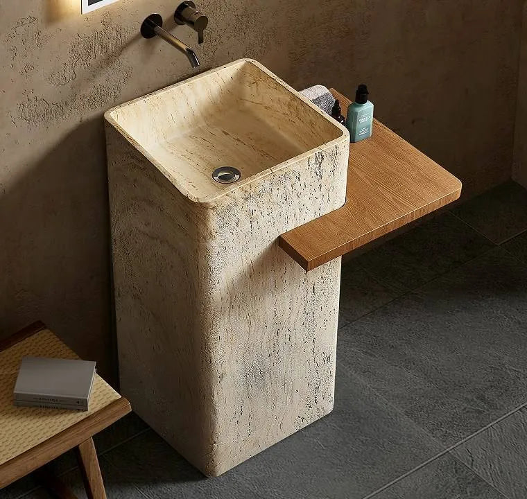 AXIS CONSOLE - Vasque totem avec tablette