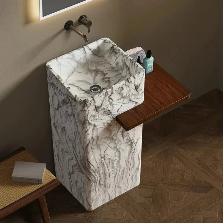 AXIS CONSOLE - Vasque totem avec tablette