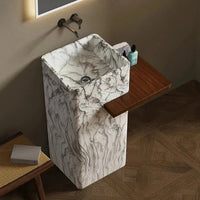 AXIS CONSOLE - Vasque totem avec tablette