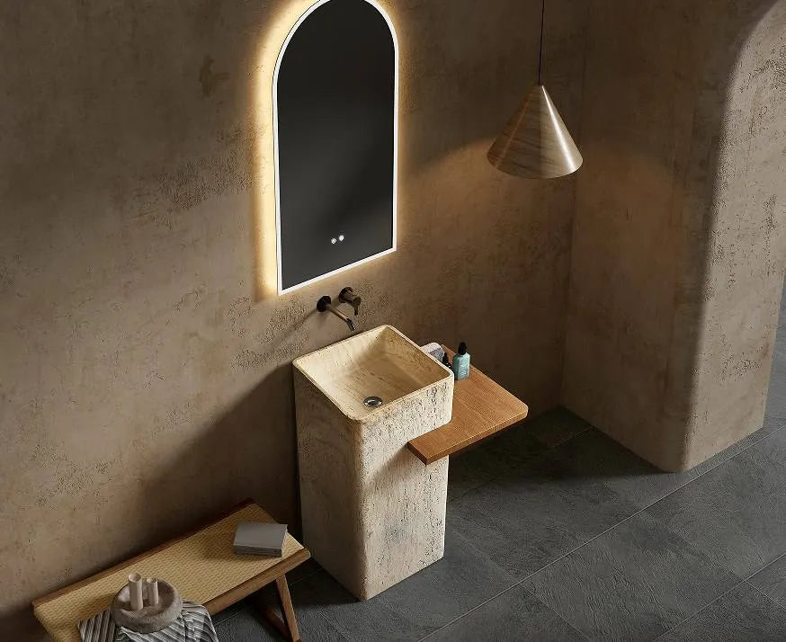 AXIS CONSOLE - Vasque totem avec tablette