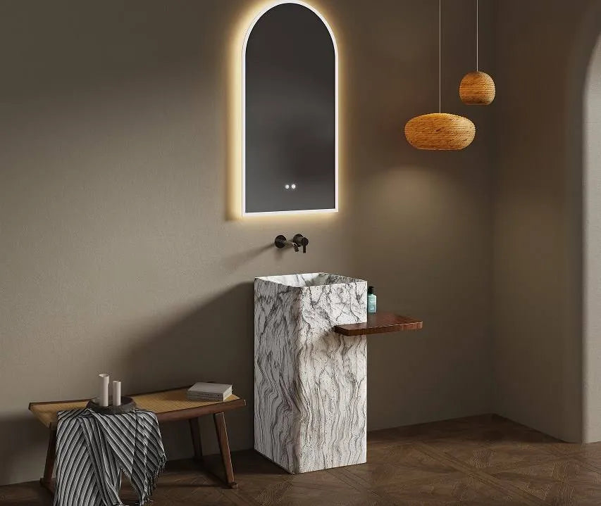 AXIS CONSOLE - Vasque totem avec tablette