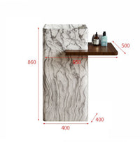 AXIS CONSOLE - Vasque totem avec tablette