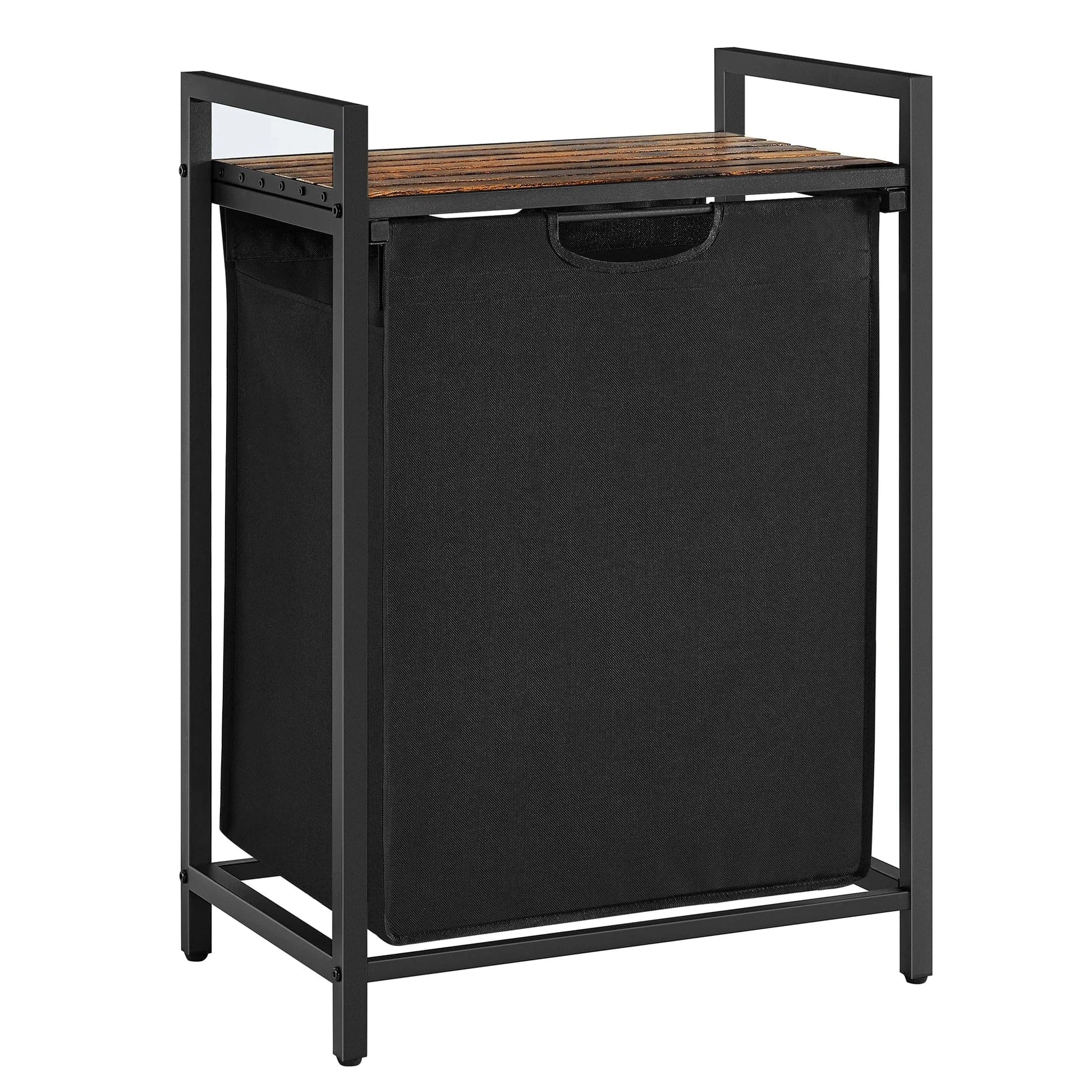 Bac à linge sale - pratique et esthétique pour votre intérieur Noir