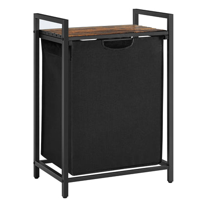 Bac à linge sale - pratique et esthétique pour votre intérieur Noir