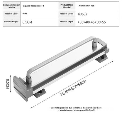 MOD Wardrobe Pull-out Retractable Hanger Telescopic Clothe Hanging Rod Hanging Trousers WardrobeStorage and Pull-out Clothes Hanger