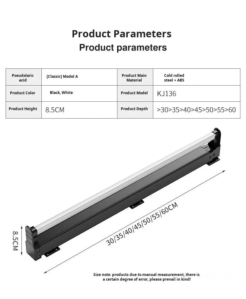 MOD Wardrobe Pull-out Retractable Hanger Telescopic Clothe Hanging Rod Hanging Trousers WardrobeStorage and Pull-out Clothes Hanger
