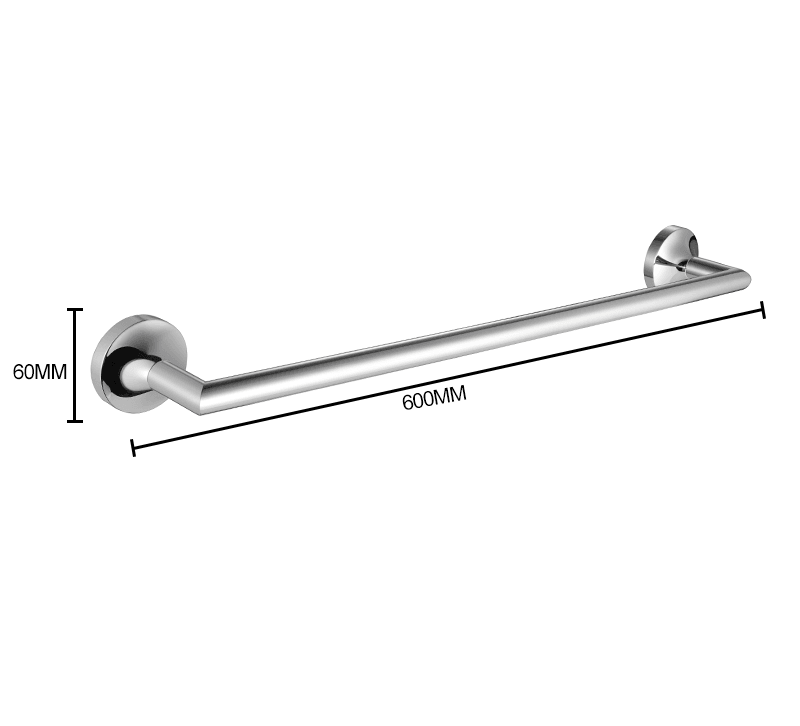 Barre de Serviette Minimaliste, 4 Finitions