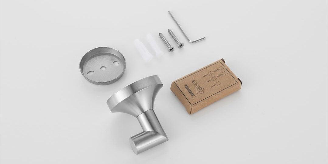 Patère Minimaliste, 4 Finitions