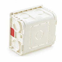 Boîtier d'Encastrement Type 86 à Clipser — Blanc, Rouge ou Bleu