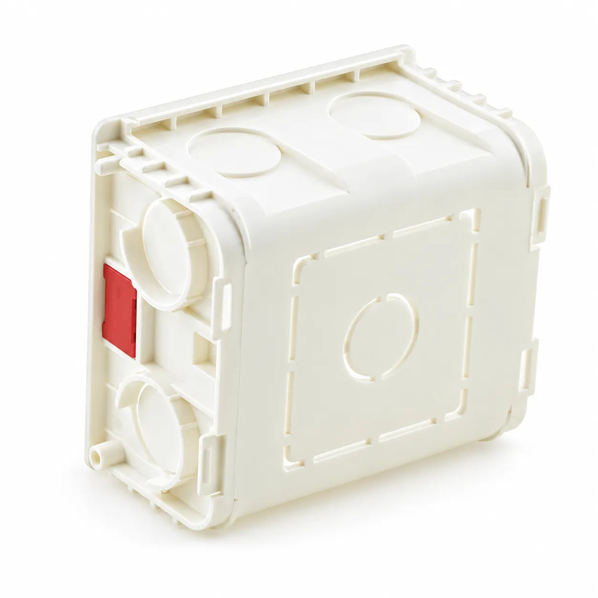 Boîtier d'Encastrement Type 86 à Clipser — Blanc, Rouge ou Bleu