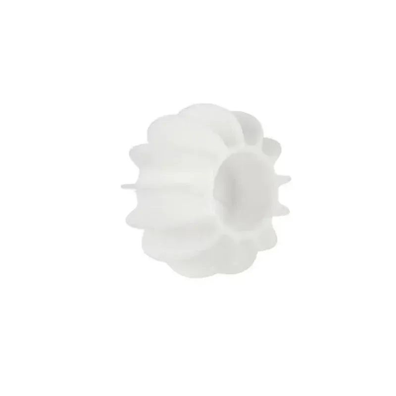 Boule Attrape Poils Lave-Linge en Silicone Réutilisable 1 Blanc