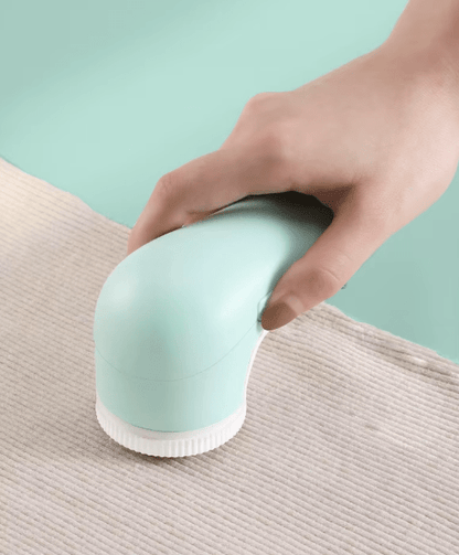 Bouloche rasoir électrique – Dissolvant de peluches portable pour vêtements et tissus Vert