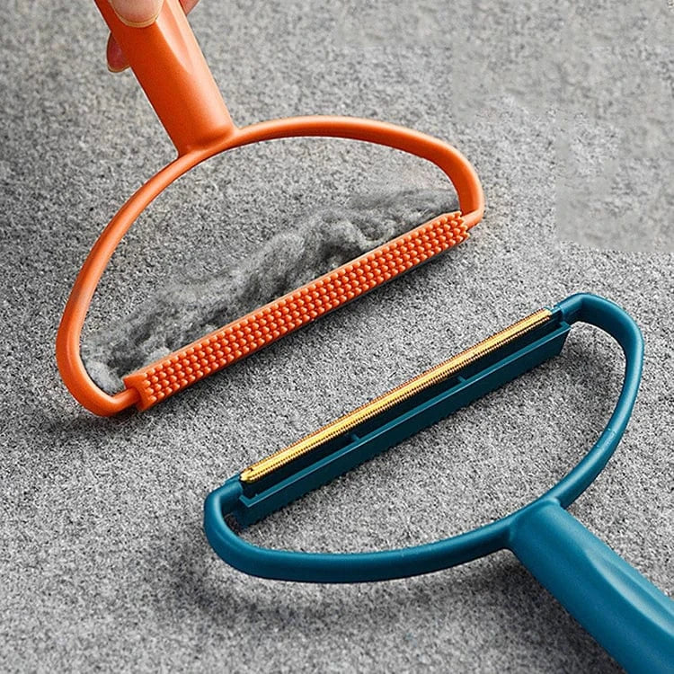Brosse anti-poils double face – Élimine les poils et peluches sur vêtements et tissus