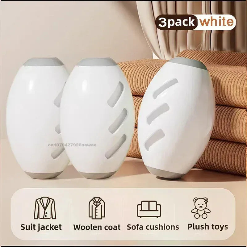 Rouleau Anti-Poil - Pour un linge impeccable en un geste ! Blanc - 3 PCS