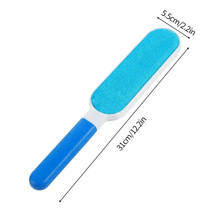 Brosse pour textile - Incontournable pour un entretien impeccable de vos vêtements L Bleu