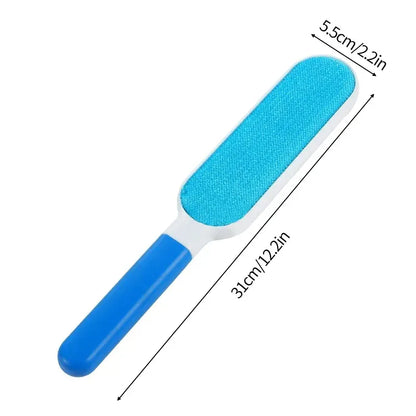 Brosse pour textile - Incontournable pour un entretien impeccable de vos vêtements L Bleu
