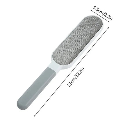 Brosse pour textile - Incontournable pour un entretien impeccable de vos vêtements L Gris