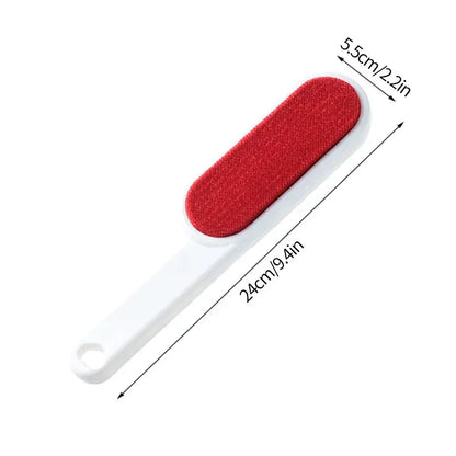 Brosse pour textile - Incontournable pour un entretien impeccable de vos vêtements M Rouge