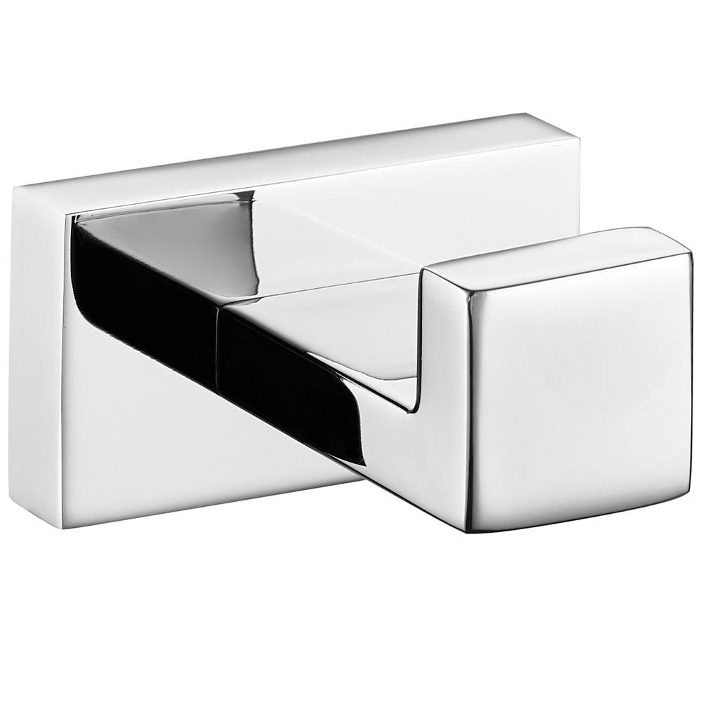 Patère Artisanale, Or Satiné ou Chrome