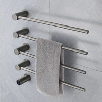 Aéraly MODULO — Sèche-Serviette Mural WiFi Minuterie | 40W 56W 65W | 3 à 5 Barres | Inox - Aéraly